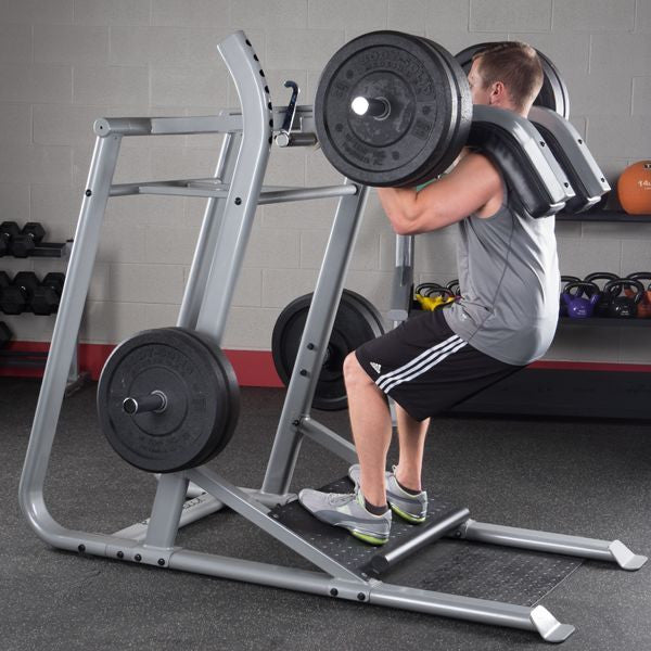 BODY-SOLID SLS500 Leverage Squat Standing Calf Raise Machine - GymBasis Store