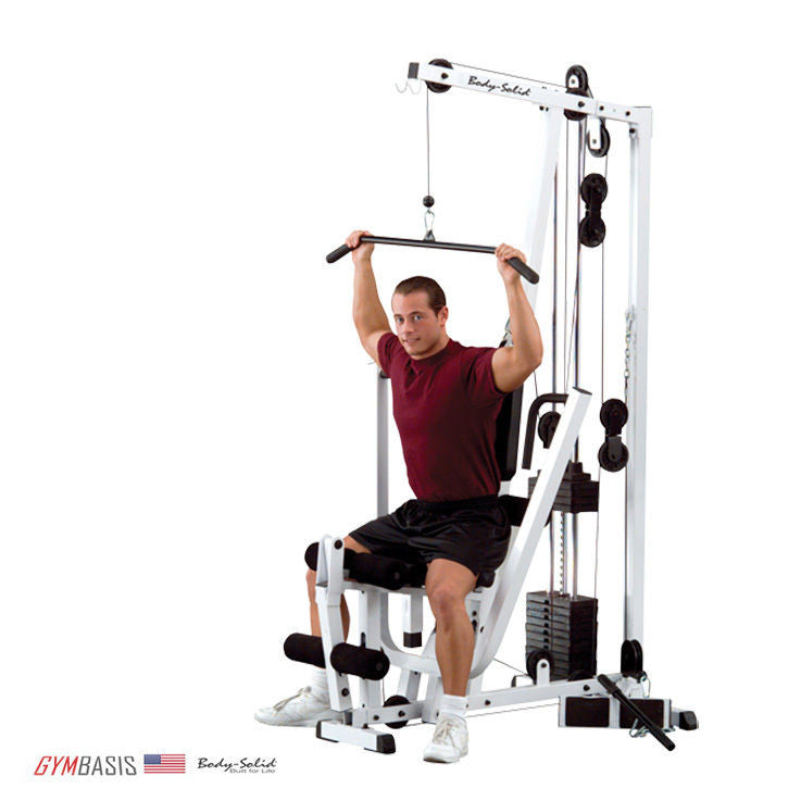 Body-Solid EXM1500S Home Gym - 160 lb. RED stack - GymBasis Store