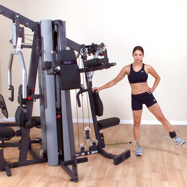 Body-Solid G9S Home Gym Knee Raise Leg Press | 2x 260lb stacks & alu pulleys - GymBasis Store