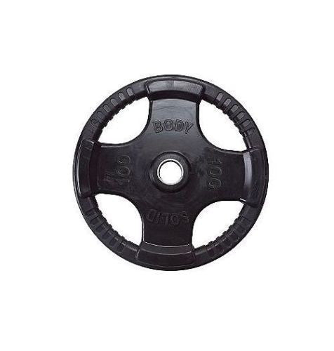 Body-Solid 880 lbs. ORC Colored Rubber Grip Olympic Plate Set 100 lb 45 lb 25 lb - GymBasis Store