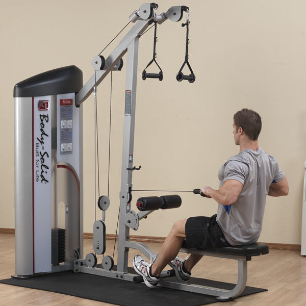 Body-Solid S2LAT Pro ClubLine Series II Lat & Seated Row  160 lb. stack - GymBasis Store