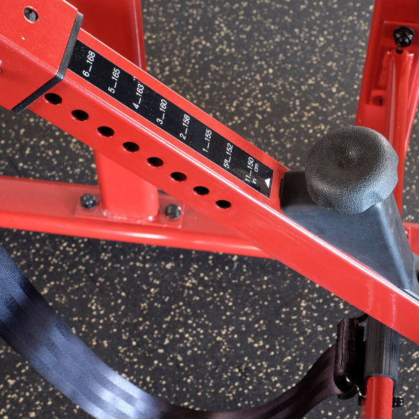 Body-Solid Inversion Table GINV50 Red Frame - Gravity Therapy - GymBasis Store