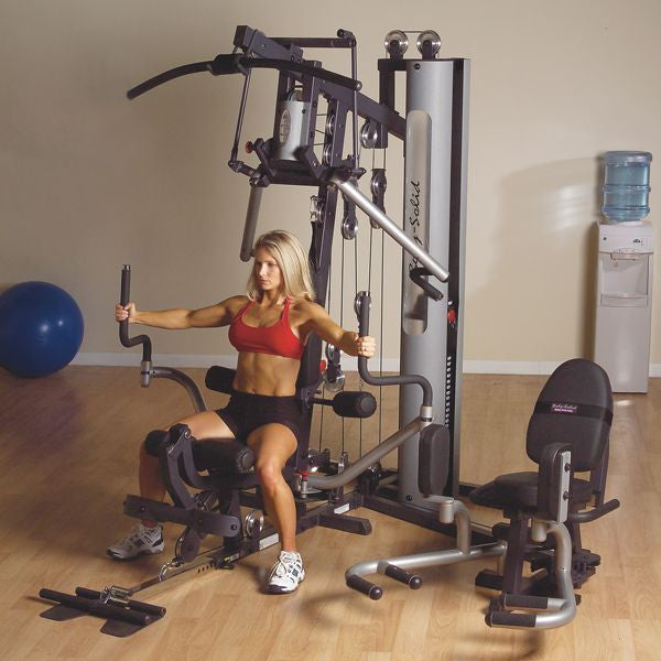 Body-Solid G6B Home Gym 210lb. & Inner and Outer Thigh Attachment GIOT - GymBasis Store