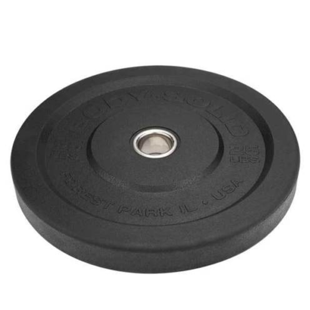 Body-Solid CrossFit Package 260 lb Bumper Plates, Rack, Bar, Heavy Duty Mat - GymBasis Store