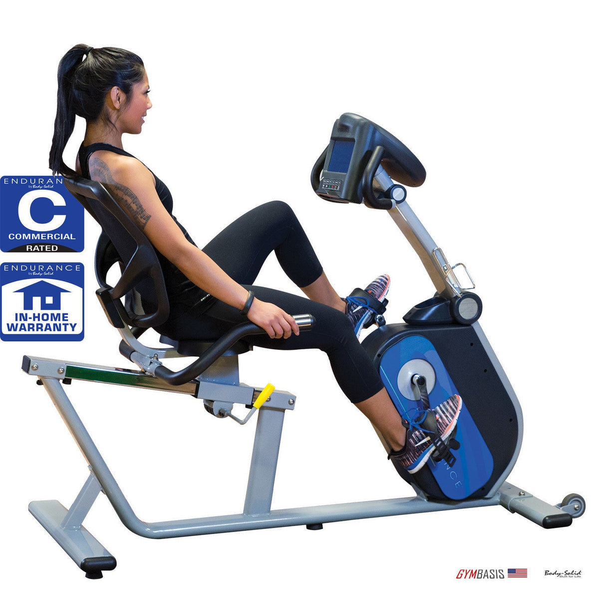 Body-Solid B4R Commercial Recumbent Bike - GymBasis Store
