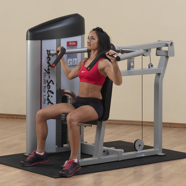 Body-Solid S2SP/3 Pro Clubline Series II Shoulder Press 310 lb. stack - GymBasis Store
