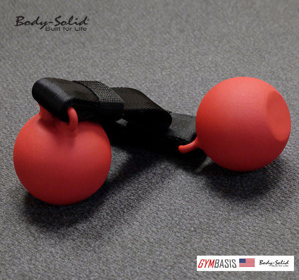Body-Solid SR-CB Red Ball 3" Cannonball Chin Up Grips (2 pcs) - GymBasis Store