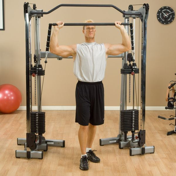 Body-Solid Dual Press Bar Accessory for GDCC200/ GDCC210 (GDCCBAR) - GymBasis Store