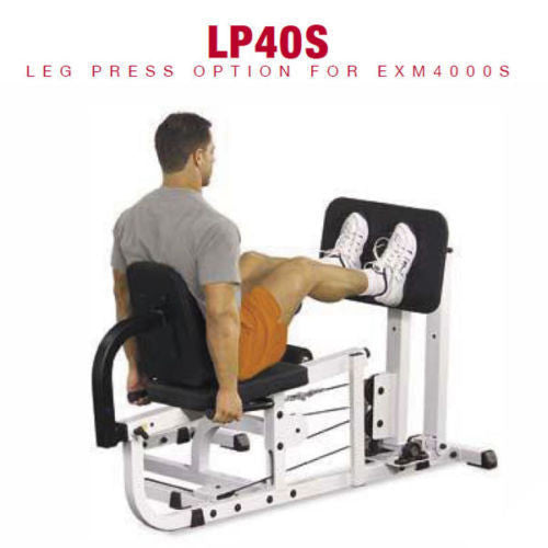 EXM4000S Leg Press Attachment - Body-Solid LP40S - GymBasis Store