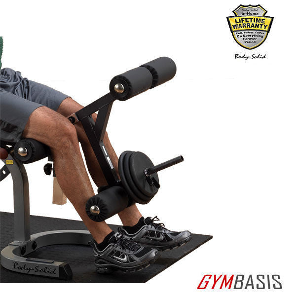 BodySolid GLDA1 Leg Developer Attachment (fits GFID31 PFID130) + Adapter OA8 - GymBasis Store