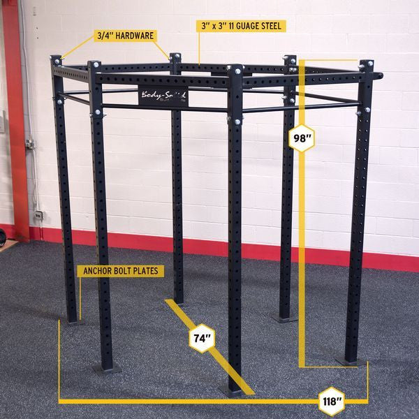 Body Solid HEXAGON PRO (CLUB PACKAGE) 98” Training Rig - SR-HEXPROCLUB - GymBasis Store
