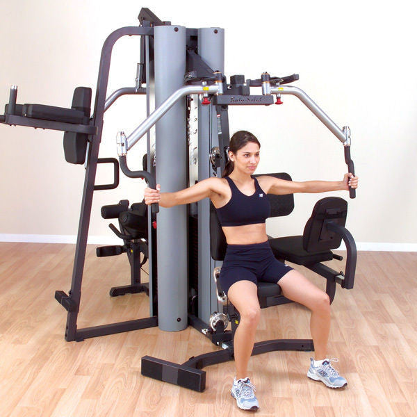 Body-Solid G9S Home Gym w/ Leg Press w/ 2x 210lb stack & alu pulley kit - GymBasis Store