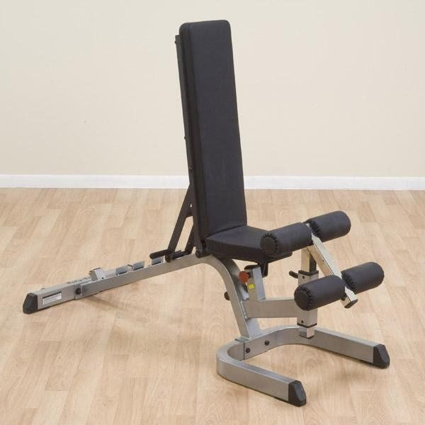 Body-Solid GPR370 Press Rack KIT with GFID71 Bench + 500lb. Weight Set - GymBasis Store