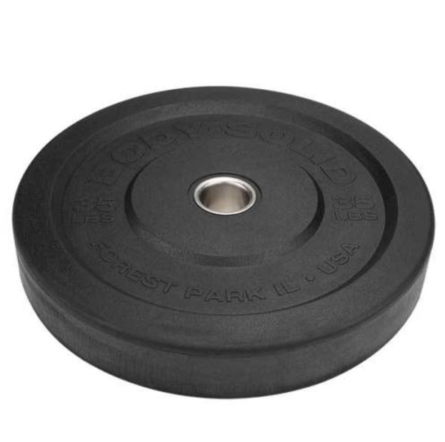 Body-Solid CrossFit Package 260 lb Bumper Plates, Rack, Bar, Heavy Duty Mat - GymBasis Store