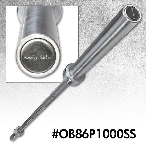 Body-Solid Premium 7' Olympic Power Bar - GymBasis Store