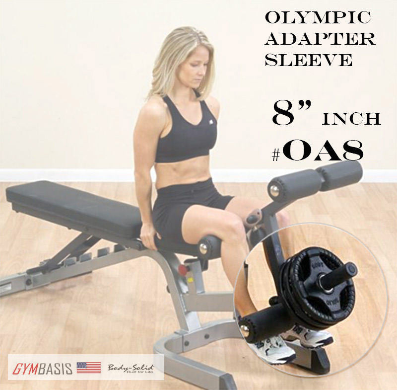 BodySolid GLDA1 Leg Developer Attachment (fits GFID31 PFID130) + Adapter OA8 - GymBasis Store