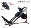 Body-Solid GLPH1100 Leg Press / Hack Squat + 255 lb. rubber grip plates - GymBasis Store