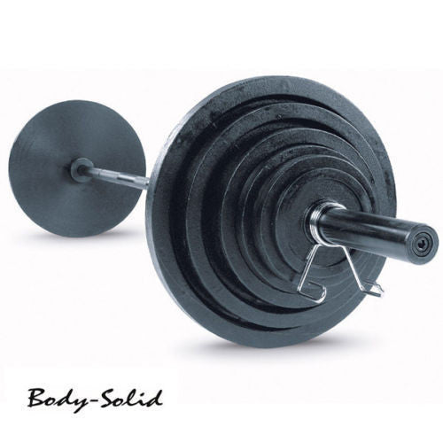 Body Solid GPR378 Power Rack w/ Bench, 500lb Weight Set, Dip Attach, Lat Attach - GymBasis Store