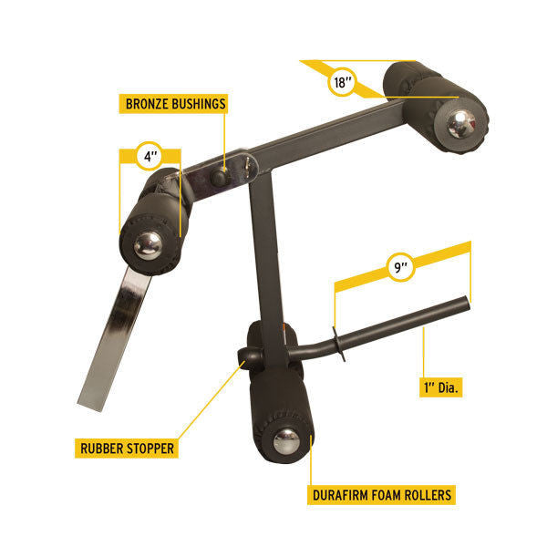 Body-Solid GLDA3 Leg Developer Attachment - for GFID71 / GFID100 Benches - GymBasis Store
