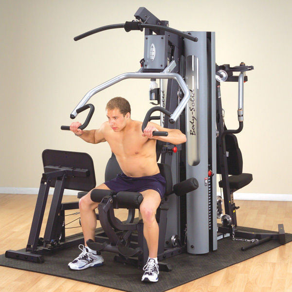 Body-Solid G9S Home Gym w/ Leg Press w/ 2x 210lb stack & alu pulley kit - GymBasis Store