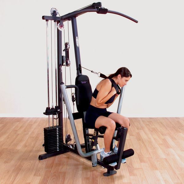 Body-Solid G1S Selectorized Home Gym -160lb weight stack w/ Aluminum Pulleys - GymBasis Store