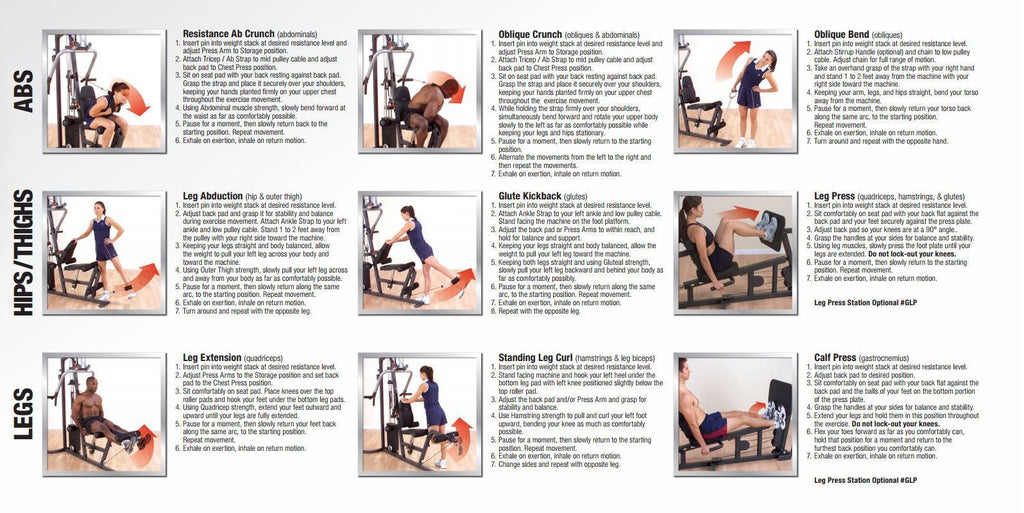 Body-Solid G3S Home Gym w/ Calf Leg Press  | 210lb. stack & aluminum pulleys - GymBasis Store
