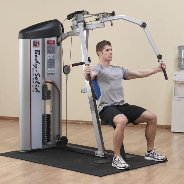 Body-Solid S2PEC Pro Clubline Series II Pec Fly and Rear Delt - 160 lb. - GymBasis Store
