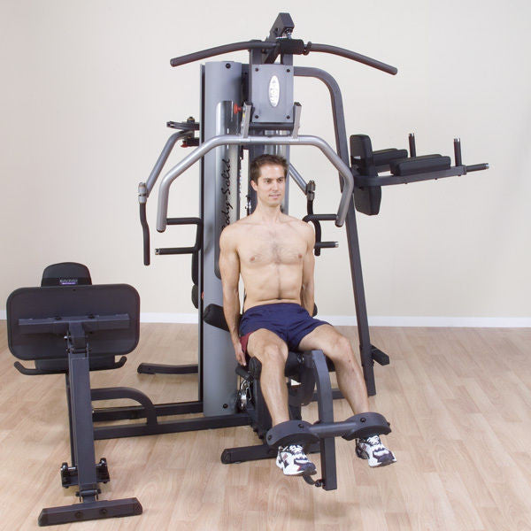 Body-Solid G9S Home Gym w/ Leg Press w/ 2x 210lb stack & alu pulley kit - GymBasis Store