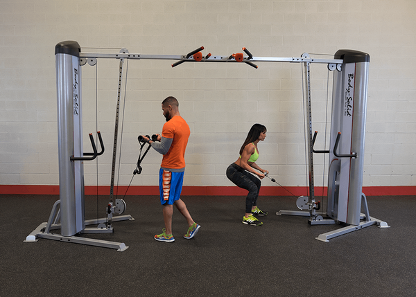 Body-Solid S2CCO Series II Cable Crossover - 210lb Dual Stack (S2CCO/2) - GymBasis Store
