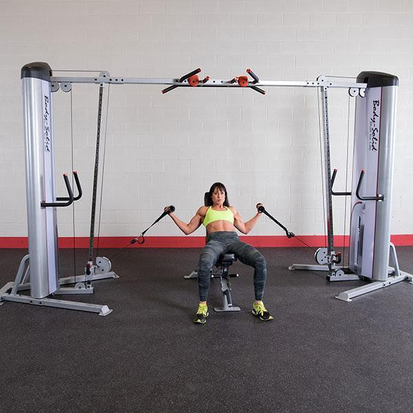 Body-Solid S2CCO Series II Cable Crossover - 210lb Dual Stack (S2CCO/2) - GymBasis Store