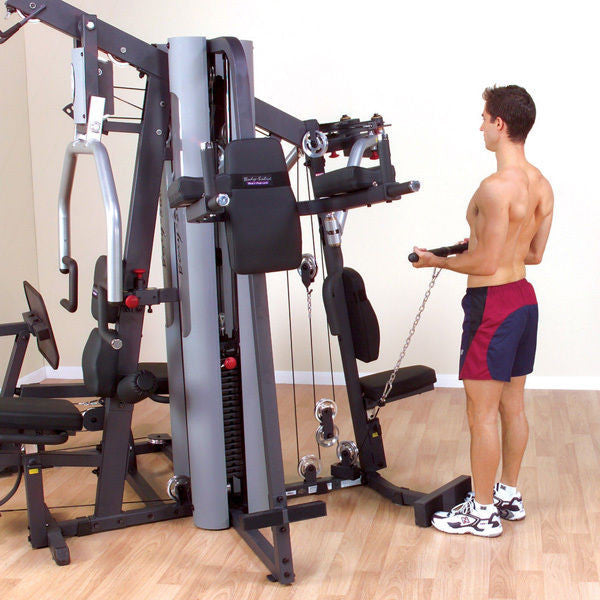 Body-Solid G9S Home Gym Knee Raise Leg Press | 2x 260lb stacks & alu pulleys - GymBasis Store