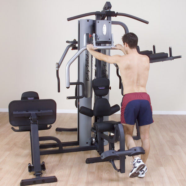 Body-Solid G9S Home Gym Knee Raise Leg Press | 2x 260lb stacks & alu pulleys - GymBasis Store
