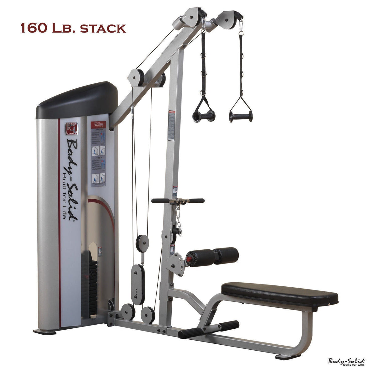 Body-Solid S2LAT Pro ClubLine Series II Lat & Seated Row  160 lb. stack - GymBasis Store
