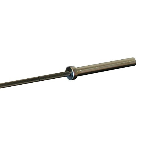 Body-Solid OB86PBG USA-Made Chrome 7' High Strength Olympic Weight Lifting Bar 20KG - GOLD Edition Power Bar - 1500 Pound Capacity - GymBasis Store