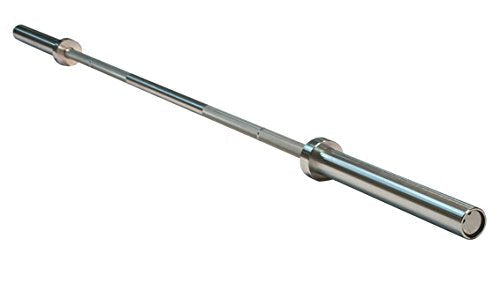 Body-Solid OB86PBG USA-Made Chrome 7' High Strength Olympic Weight Lifting Bar 20KG - GOLD Edition Power Bar - 1500 Pound Capacity - GymBasis Store