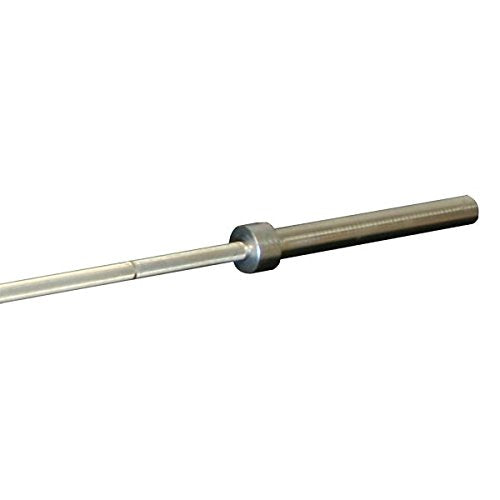 Body-Solid OB86PBS USA-Made Chrome 7' High Strength Olympic Weight Lifting Bar 20KG - SILVER Edition Power Bar - 1500 Pound Capacity - GymBasis Store
