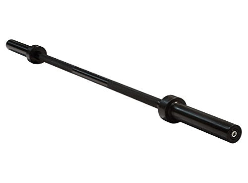 Body-Solid OB60 Black 5' Short Olympic Weight Lifting Bar - 600 Pound Capacity - GymBasis Store