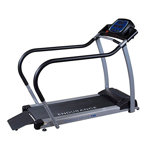 Body Solid T50 Endurance Cardio Walking Treadmill w/ Adjustable Speed - GymBasis Store