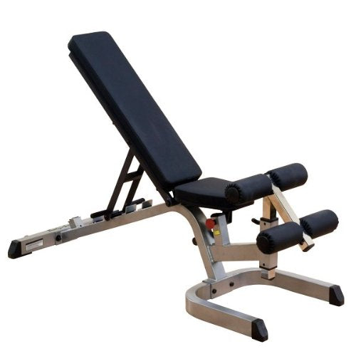 Body-Solid Heavy Duty Adjustable Flat Incline Decline Long Bench #GFID71 - GymBasis Store