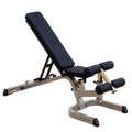 Body-Solid Heavy Duty Adjustable Flat Incline Decline Long Bench #GFID71 - GymBasis Store
