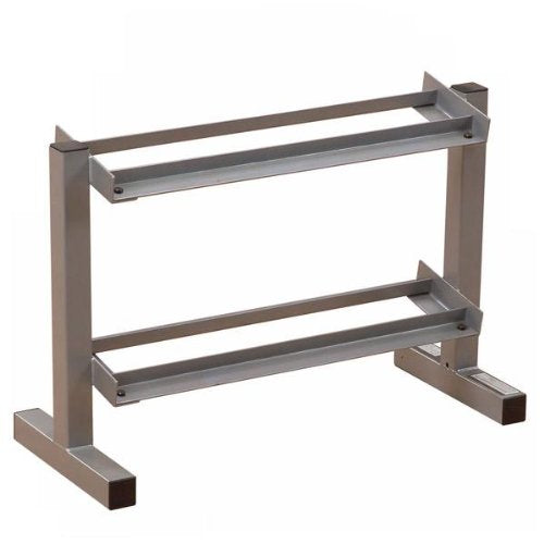 Body-Solid 32" Wide 2-Tier Dumbbell Rack - GymBasis Store
