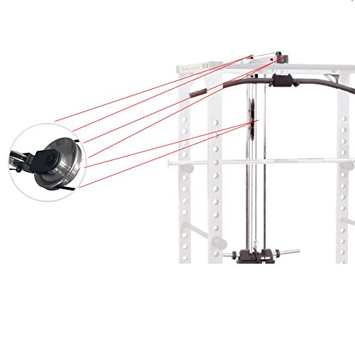 Body-Solid GAP378 Aluminum Pulley Upgrade Kit for GLA378 Lat Attachment (GPR378 Power Rack Option) - GymBasis Store