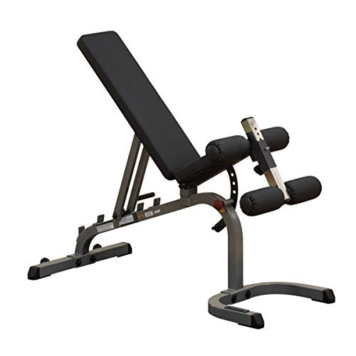 Body-Solid Heavy Duty Adjustable Flat Incline Decline Short Bench #GFID31 - GymBasis Store
