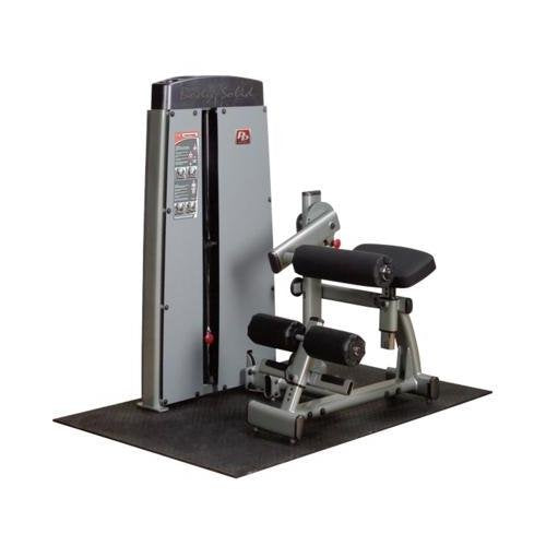 Body Solid DABBSF ProClub Line Pro Dual Ab and Back Machine with Adjustable Roller Pad and Gas-Assisted - GymBasis Store