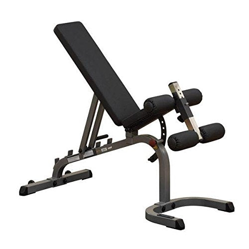 Body-Solid GPR370 Press Rack with Adjustable Bench, 300lb. Weight Set - GymBasis Store