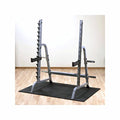 Body-Solid GPR370 Extra-heavy duty Multi Press Squat Rack with Olympic Plate Weight Storage - GymBasis Store