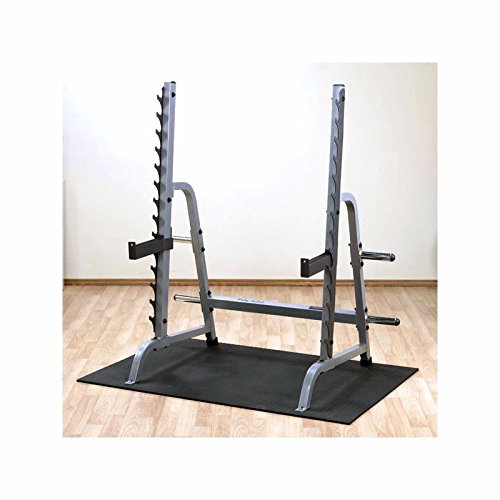 Body-Solid GPR370 Extra-heavy duty Multi Press Squat Rack with Olympic Plate Weight Storage - GymBasis Store