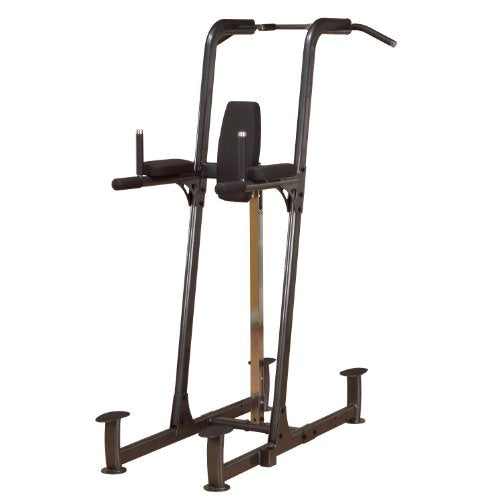 Body-Solid FCD Commercial Power Tower With Vertical Knee Raise, Dip Station, Push-Up station, and Pull-Up Station - GymBasis Store