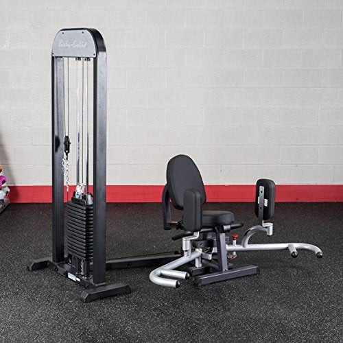 Body Solid GIOTSTK3 Pro Select Inner and Outer Thigh Machine with Adjustable Back Support and DuraFirm Padding 310-Pound - GymBasis Store