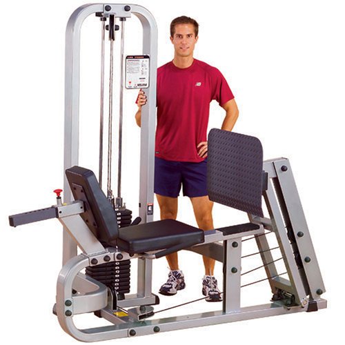 Body Solid Pro Club Line SLP500G2 Leg Press with 210-Pound Weight Stack - GymBasis Store